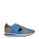 Philippe Model Sneakers Trpx Herrens Stoff Blau/Grau