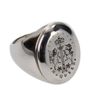 Alexander Mc Queen Men's Rings Brass Silver