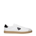 Prada Men's Sneakers Leather White/Black