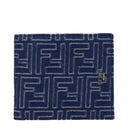 Fendi Men's Wallet Blue/Denim Fabric