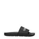 Off White Damskie Chodaki I Klapki Gumowe Czarne
