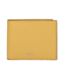 Pineider Men's Wallet Leather Yellow/Egg