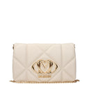 Love Moschino Women's Polyurethane Beige/Ivory Clutch