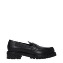 Off White Men's Military Moccasins Black Leather