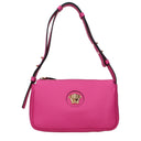 Versace Mujers Bolso De Hombro De Piel Fucsia