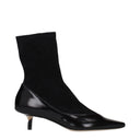 Jacquemus Damens Stiefeletten aus schwarzem Wildleder