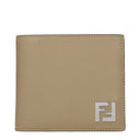 Fendi Men's Wallet Beige/Sand Leather
