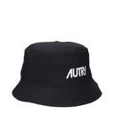 Autry Men's Polyester Cap Black/White