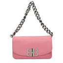 Balenciaga Women's Shoulder Bags Pink Leather/Light Pink