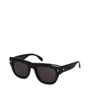 Męskie okulary przeciwsłoneczne Alexander Mcqueen, czarne, octanowe