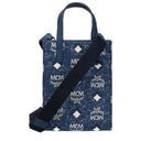 Mcm Handbag For Men Blue Fabric