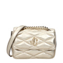 Jimmy Choo Farone Women's Shoulder Bags Gold/Champagne Leather