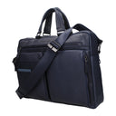 Piquadro Men's Work Bags Blue Leather