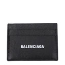 Balenciaga Men's Leather Document Holder Black