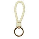 Bottega Veneta Women's Keychain Leather Yellow/Pastel Yellow