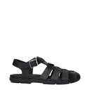 Prada Herrens Gummisandalen Schwarz