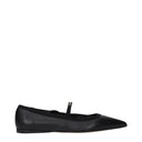 Salvatore Ferragamo Carice Women's Ballet Flats Leather Black