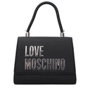 Love Moschino Women's Handbags Polyurethane Black/Silver