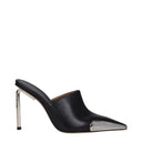Off White Allenframe Sandals Women Leather Black