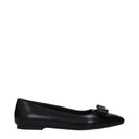 Salvatore Ferragamo Siwar Damens Ballerinas Leder Schwarz