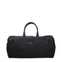 Pineider Men's Leather Briefcase Black