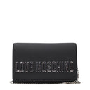 Love Moschino Women's Polyurethane Black/Silver Pochette