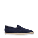 Tod's Mannens Slip-on suède blauw/blauw Galaxy