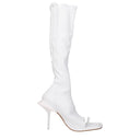 Max Mara Sportmax Boots Women's Leather White/Optical White