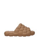 Fendi Eva Men's Clogs And Mules Rubber Brown/Mud