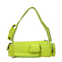 Balenciaga Superbusy Shoulder Bags Women Leather Yellow/Fluo Yellow