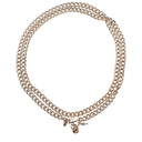 Michael Kors Women's Gold Metal Belt