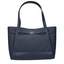 Michael Kors Women's Reed Shoulder Bag Blue/Admiral Fabric