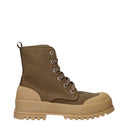 Max Mara Weekend Women's Boots Fabric Green/Olive