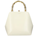 Jil Sander Handtasche Goji Damen Leder Beige/Eierschale