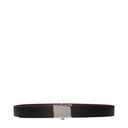 Salvatore Ferragamo Men's Belt Leather Black/Red