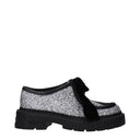 Jimmy Choo Marlow Women's Glitter Loafers Silver/Black