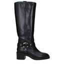 Stuart Weitzman Jax Women's Boots Black Leather