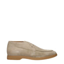Eleventy Derby Men's Suede Beige/Sand