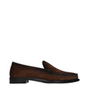 Prada Damens Loafer Wildleder Braun/Kakao