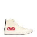 Comme Des Garçons Sneakers Converse Herrens Stoff Weiß/Milch