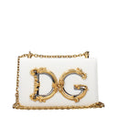 Dolce&Gabbana Women's Shoulder Bags White Leather