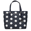 Michael Kors Jet Set Travel Women's Handbag Fabric Blue/Navy Blue