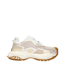 Versace Women's Sneakers Fabric Beige/Light Beige
