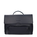 Piquadro Men's Work Bags Blue Leather