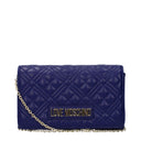 Love Moschino Pochette Women's Polyurethane Blue/Blueberry