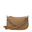 Michael Kors Carmela Handbag For Women Fabric Brown/Hazelnut