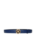Versace Women's Blue Leather Belt