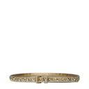 Prada Women's Suede Gold Belt