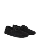 Tod's Men's Suede Black Loafers