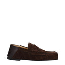 Jacquemus Women's Loafers Suede Brown/Dark Brown
